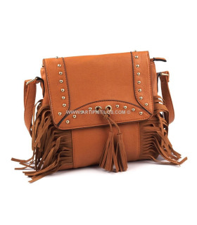 BOLSO POLIPIEL CON FLECOS