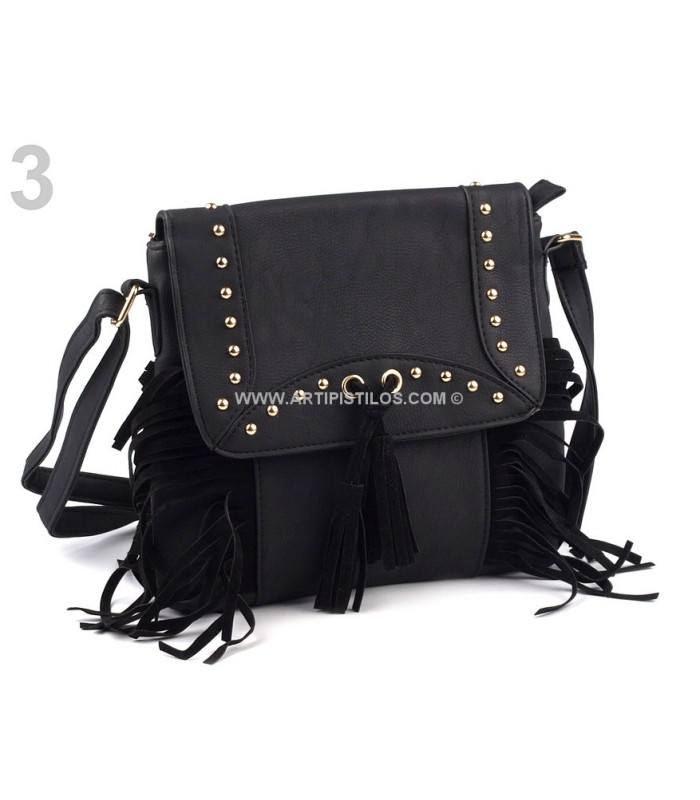 BOLSO POLIPIEL CON FLECOS