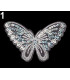 TERMOADHESIVE BUTTERFLY WITH SEQUINS 12,7 X 7,5 CM