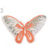MARIPOSA TERMOADHESIVA CON LENTEJUELAS 12,7 X 7,5 CM