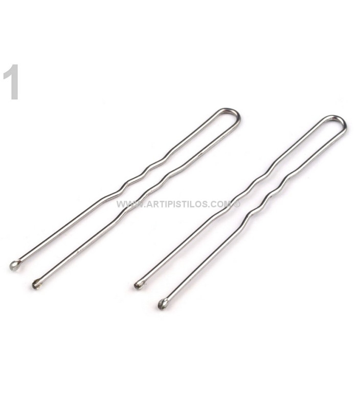 METALLIC HAIR PIN 60 MM.
