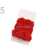 BRAID OF TUL WITH ROSES WIDTH 20 MM