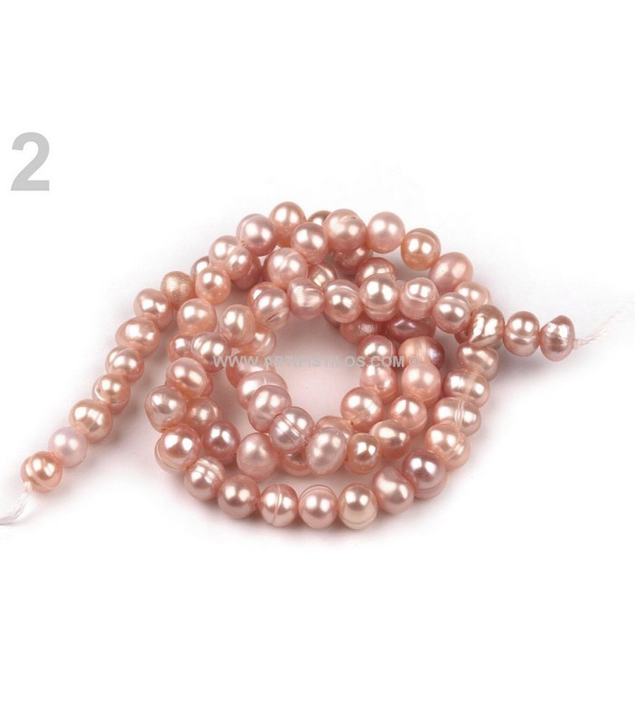 CUERDA 35 CMS. PERLAS DE CRISTAL