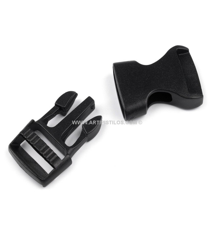 SMALL PLASTIC BUCKLE 15 MM