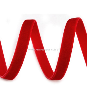 VELVET RIBBON 6MM. 50% POLYAMIDE 50% VISCOSE