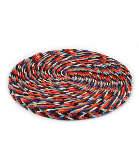 Cinta Trenzada 18 Mm Multicolor Ancho: 18 Mm, Largo: 1 M - de colores