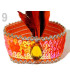 Sequin Headband with Feather