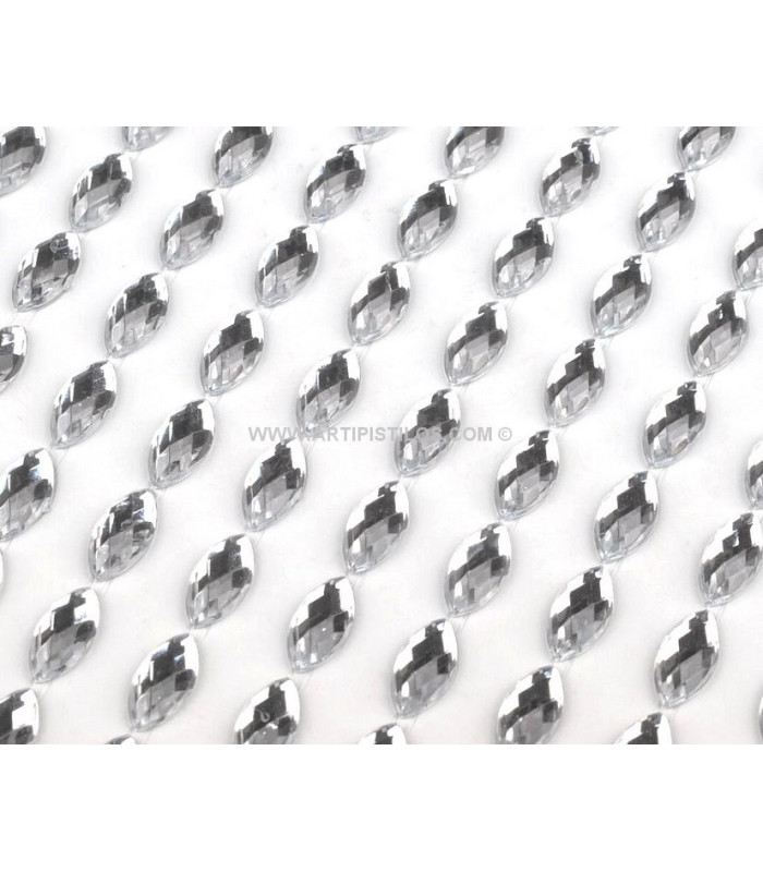 STRASS ADESIVAS 5 X 10 MM