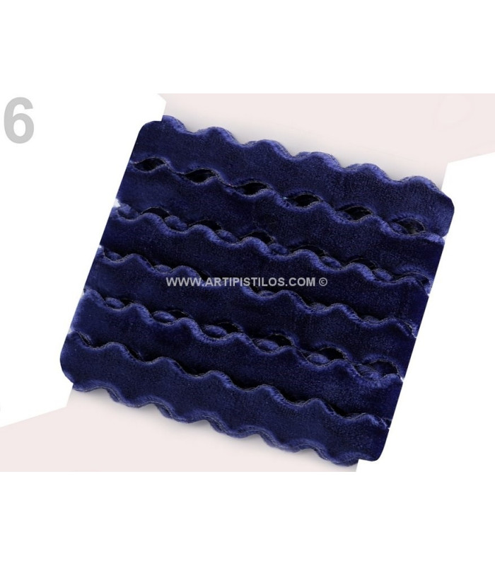 FITA ONDULINA VELUDO 100% POLYESTER