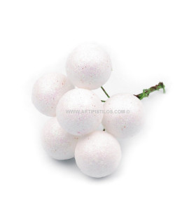 DECORATIVE BERRIES WITH GLITTER