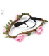 Headband com rosas