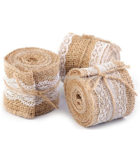 NATURAL JUTE RIBBON