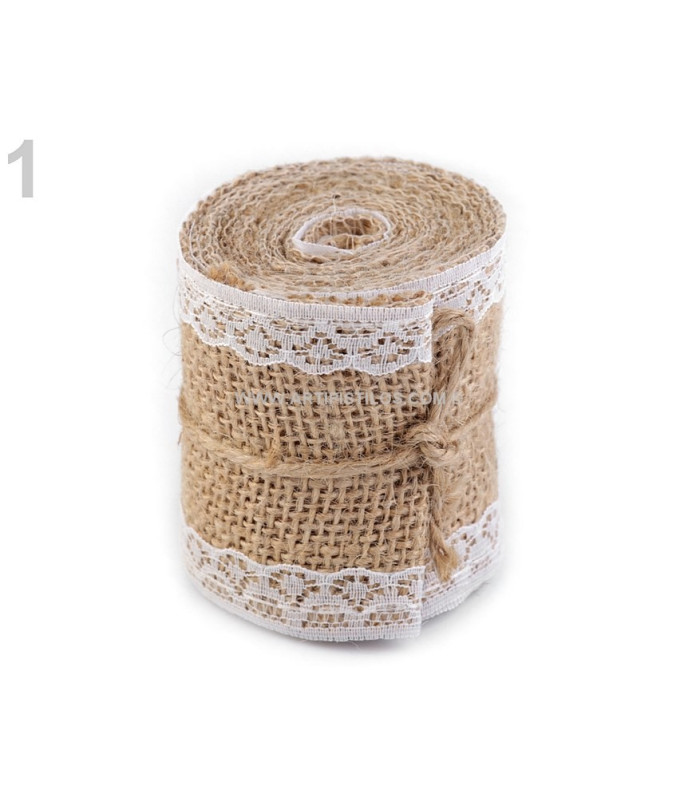 NATURAL JUTE RIBBON
