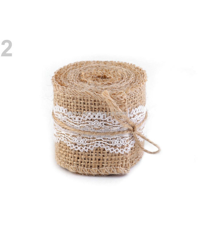 NATURAL JUTE RIBBON