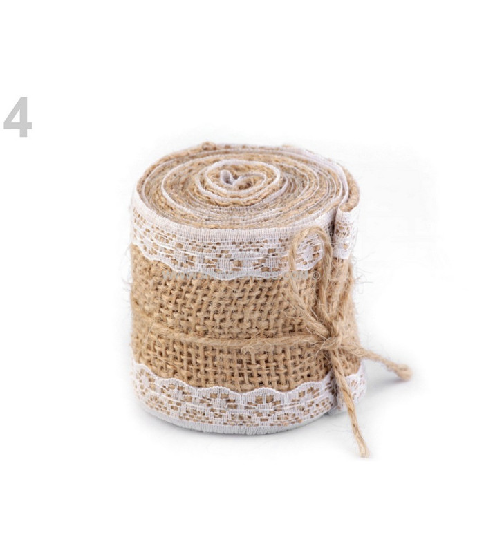 NATURAL JUTE RIBBON