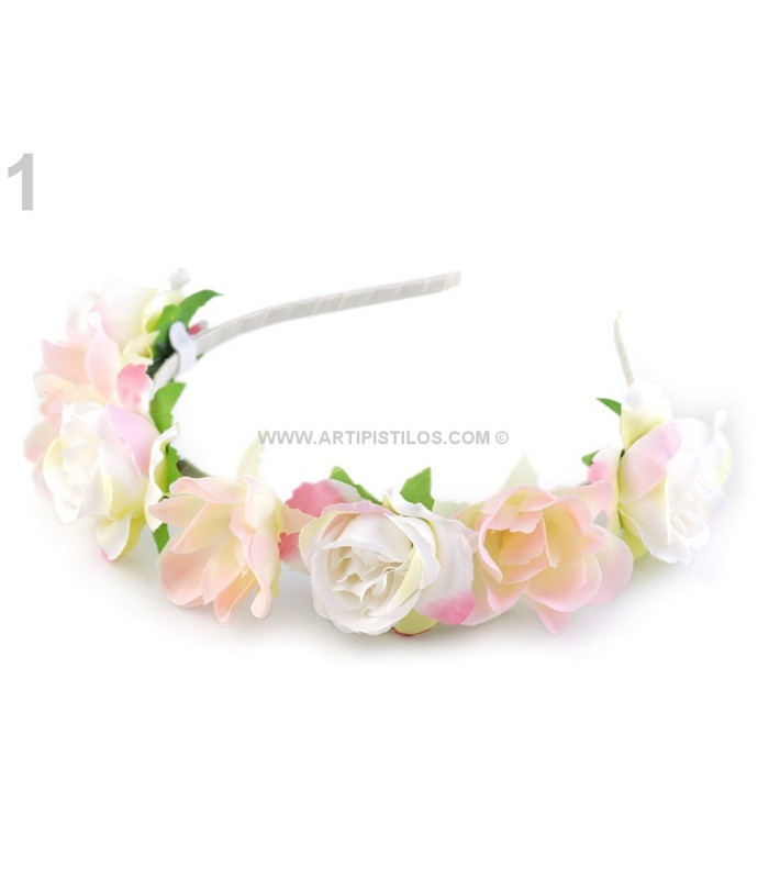DIADEMA COM FLORES