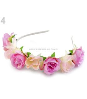 DIADEMA COM FLORES