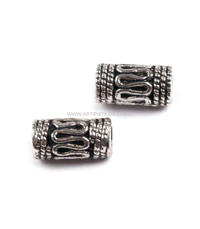 ABALORIO METÁLICO 5 X 10 MM