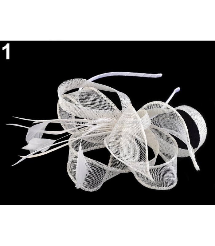 FASCINATOR HEADBAND WITH BLOOM