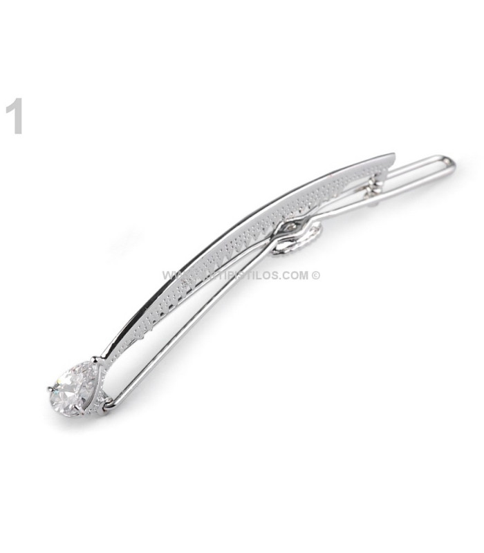 Hair Clip with Rhinestone