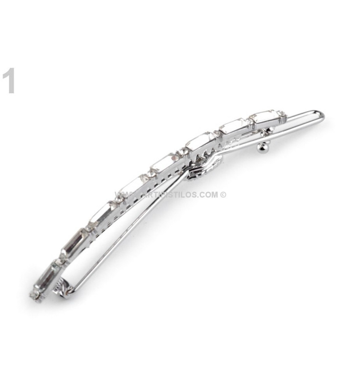 HAIR CLIP WITH RHINESTONES