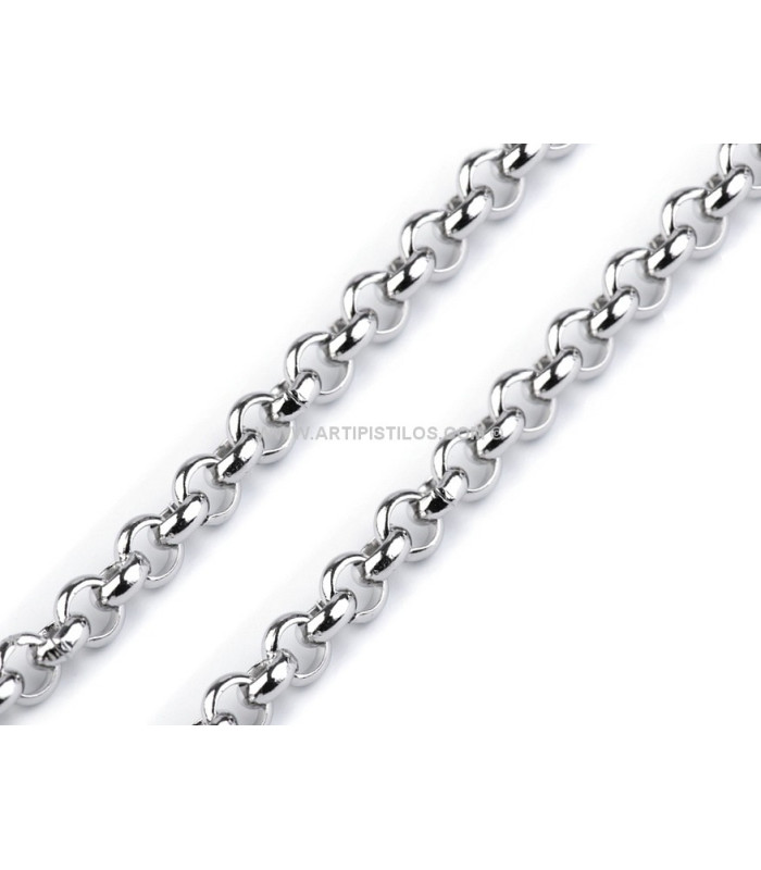 CORRENTE DE AÇO INOXIDÁVEL 0,4 X 55 CMS