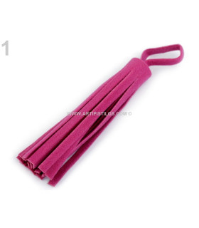 Borla Decorativa 7,5 Cms. Rosa Largo: 7,5 Cms. - accesorios para bolsos