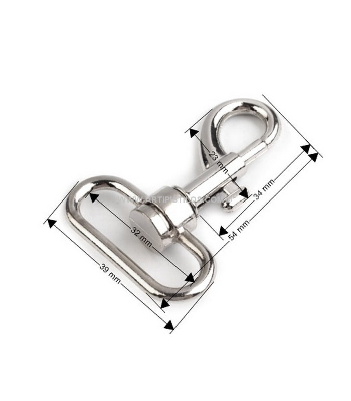 METAL HOOK 39 x 54 mm