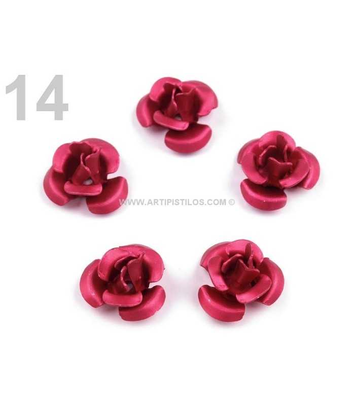 METALLIC ROSE 12 MM