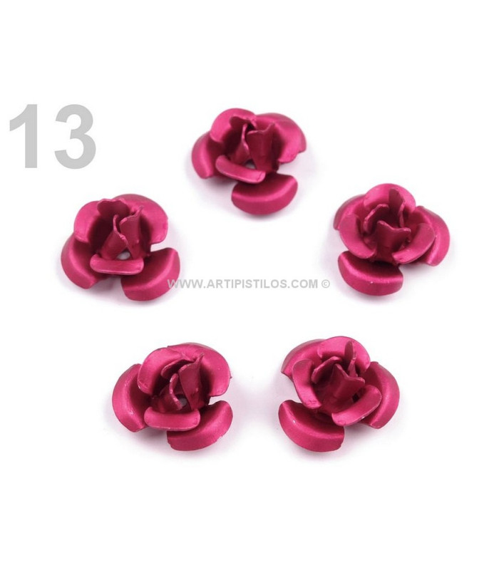 METALLIC ROSE 12 MM