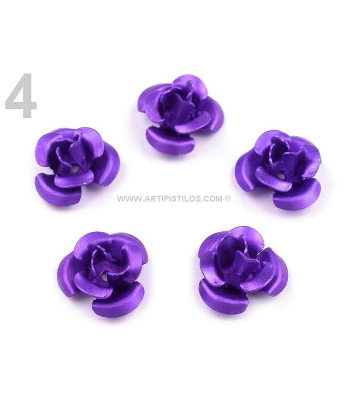 METALLIC ROSE 12 MM