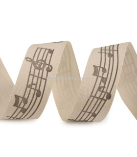 PRINTED COTTON RIBBON 20 MM.