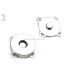 ROUND METALIC BUTTON 18 mm.