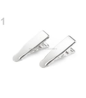 Clip Metálico 7x25 Mm Plata 7x25 Mm