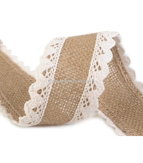 NATURAL JUTE RIBBON