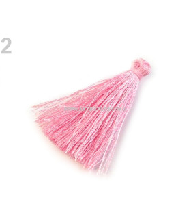 Borla Decorativa 4 Cms. Rosa Largo: 4 Cms. - bolsos