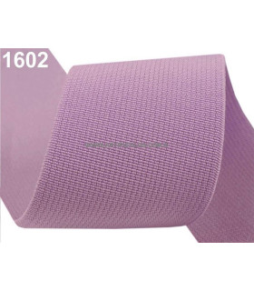 Cinta Elastica Para Cinturones 5 Cms. Lila 1 Mt. X 5 Cms. - gama de colores