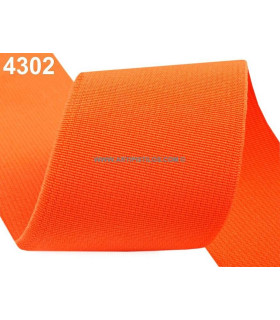 Cinta Elastica Para Cinturones 5 Cms. Naranja 1 Mt. X 5 Cms. - gama de colores