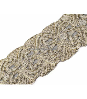 EMBROIDERED BRAID BAROQUE