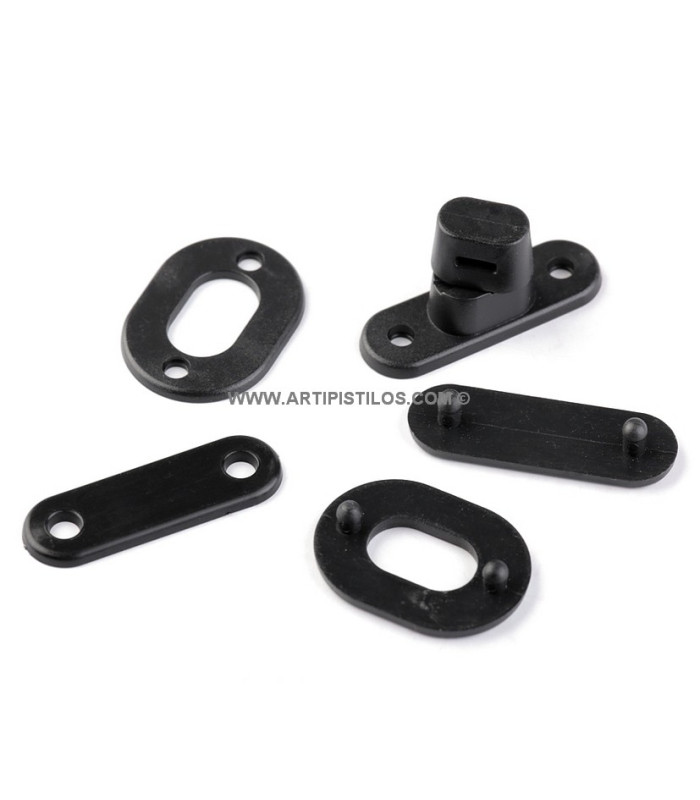 LOCK FOR BAGS 22 X 37 MM.