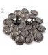 METALLIC BUTTON 25 MM. DIAMETER