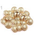 METALLIC BUTTON 25 MM. DIAMETER "ORNAMENT"