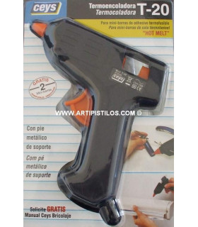 Ceys - Pistola Termofusible T-20 S/foto - tela