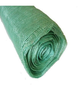 Sinamay Aprestado Normal 17 X 17 Dpi Verde Manzana 1 Metro X 90 Cms. - flores para