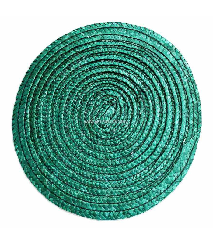 NATURAL STRAW BASE 22 X 21 CMS.