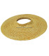 STRAW HAT BRIM  Ø30 cms.