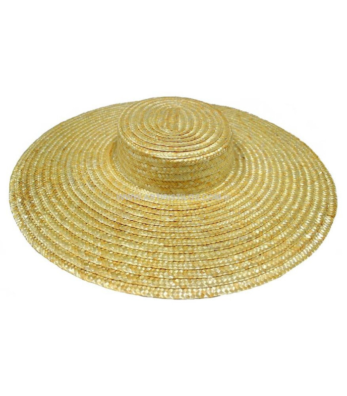 CANOTIER LOW CROWN - WIDE BRIM