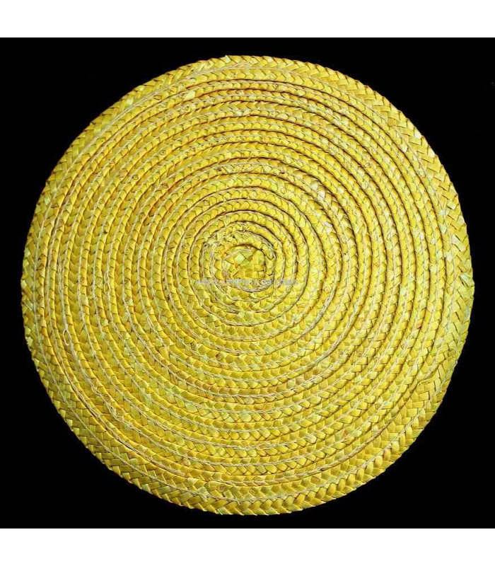 NATURAL STRAW BASE Ø40 CMS.