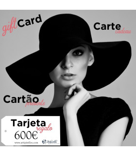 TARJETA REGALO 600 €