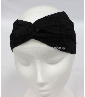SYNTETHIC LACE TURBAN